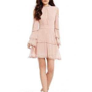 KEEPSAKE the Label blush pink mini dress